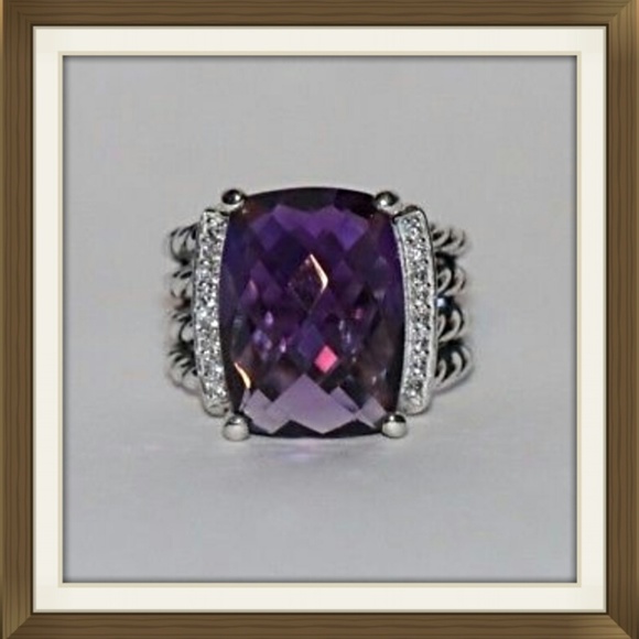David Yurman Jewelry - 💜LOWEST!💜 DAVID YURMAN WHEATON AMETHYST RING